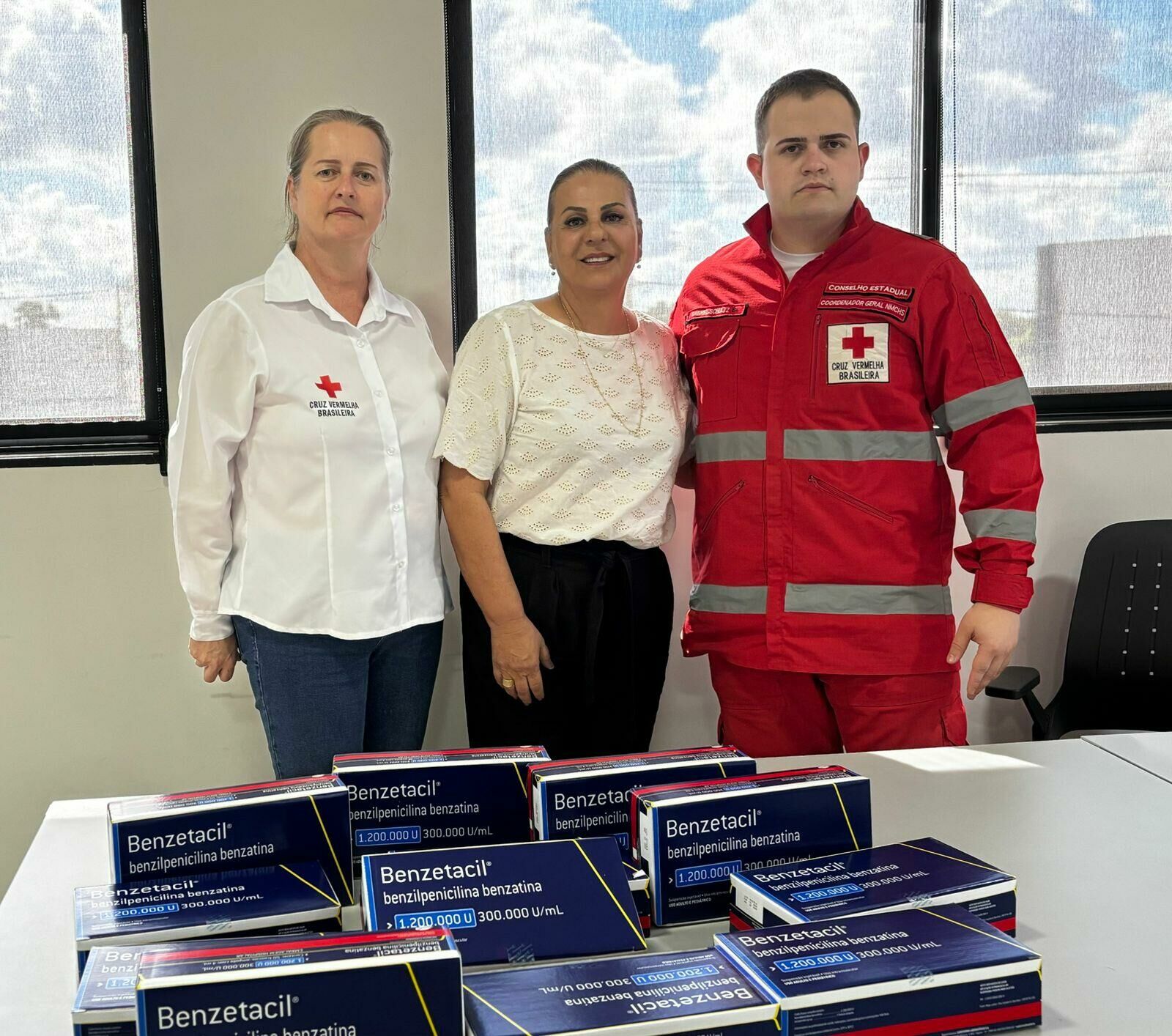Imagem de compartilhamento para o artigo Cruz Vermelha doa mais de R$ 12 mil em medicamentos e amplia atendimento para Costa Rica, Figueirão e Alcinópolis da MS Todo dia